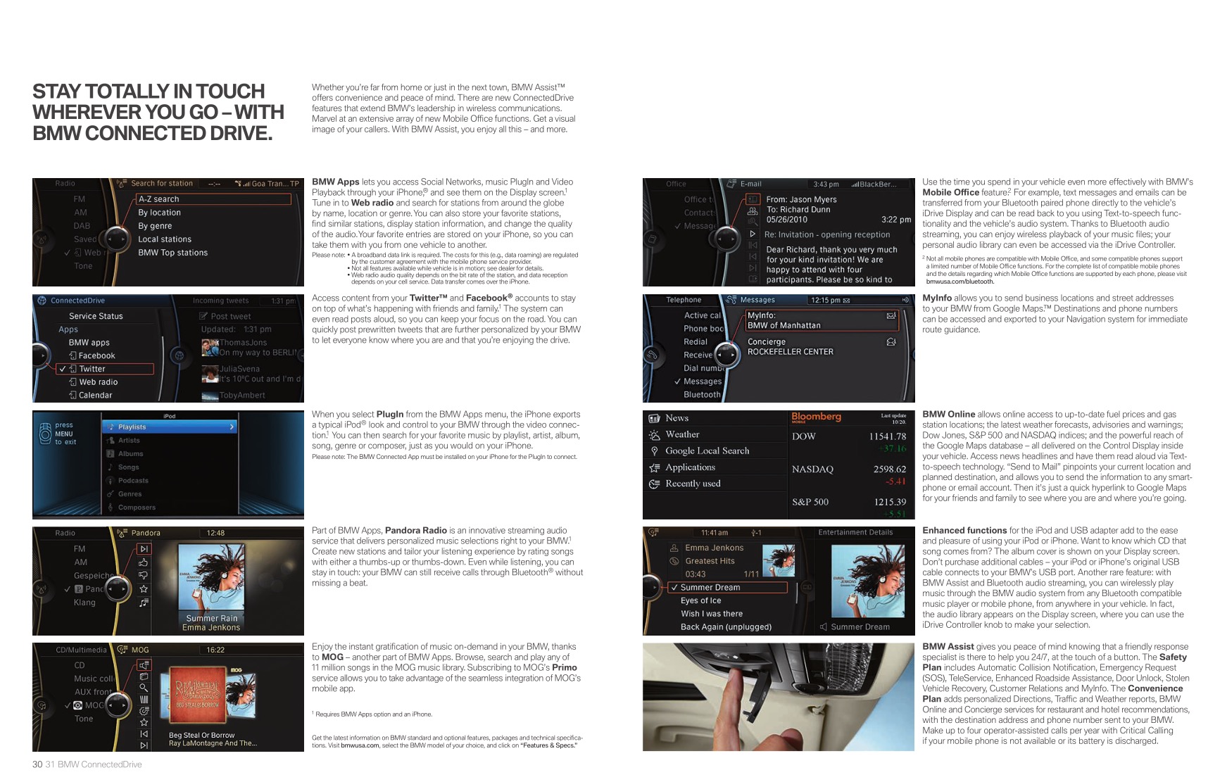 2012 BMW 3-Series Sedan Brochure Page 38